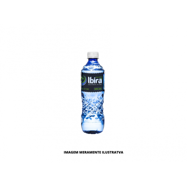 AGUA MINERAL - IBIRA - 510ML SEM GAS - CX12